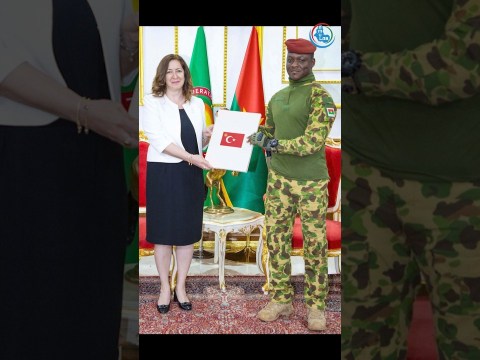 President Ibrahim Traoré reçoit l’Ambassadrice de Turquie ! President Ibrahim Traoré reçoit l’Ambassadrice de Turquie !