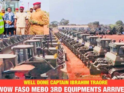 Burkina Faso : Captain Ibrahim Traore Delivers His Promised |More Equipments To Faso MEBO Burkina Faso : Captain Ibrahim Traore Delivers His Promised |More Equipments To Faso MEBO