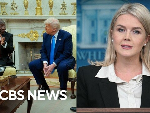 White House has defensive response about video played during Trump-South Africa meeting White House has defensive response about video played during Trump-South Africa meeting