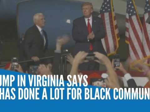 Trump in Virginia says he has done a lot for Black community Trump in Virginia says he has done a lot for Black community