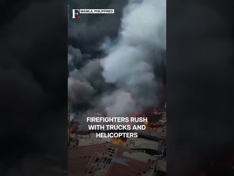 Massive Manila Fire Destroys Homes, Leaves Hundreds Homeless | Subscribe to Firstpost | N18G Massive Manila Fire Destroys Homes, Leaves Hundreds Homeless | Subscribe to Firstpost | N18G