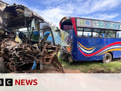 Uganda bus crash leaves more than 40 dead | BBC News Uganda bus crash leaves more than 40 dead | BBC News
