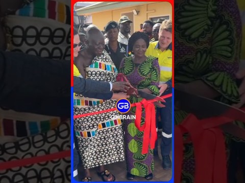 VP Jane Naana Opoku-Agyemang and Nana Osei Tutu ll commission new Newmont Ahafo Mining site VP Jane Naana Opoku-Agyemang and Nana Osei Tutu ll commission new Newmont Ahafo Mining site
