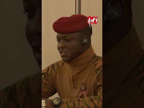 Discussion entre les Présidents Vladimir Poutine et Ibrahim TRAORÉ Discussion entre les Présidents Vladimir Poutine et Ibrahim TRAORÉ