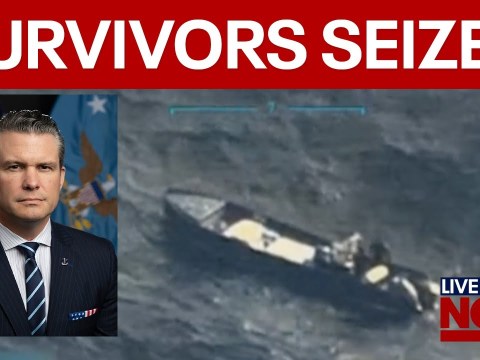 Survivors of Caribbean drug boat strike in custody | LiveNOW from FOX Survivors of Caribbean drug boat strike in custody | LiveNOW from FOX