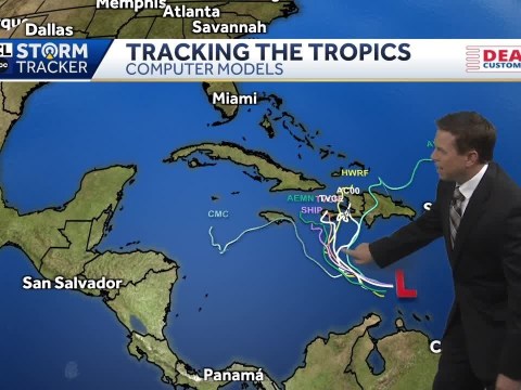 Tropical development likely today in the Caribbean Tropical development likely today in the Caribbean
