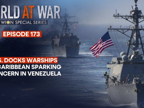 US Docks Warships & Nuclear Submarine in Caribbean, Sparking Concerns in Venezuela | World at War US Docks Warships & Nuclear Submarine in Caribbean, Sparking Concerns in Venezuela | World at War