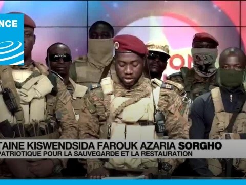 Coup d’État au Burkina Faso : Ibrahim Traoré appelle à cesser les violences contre la France Coup d’État au Burkina Faso : Ibrahim Traoré appelle à cesser les violences contre la France