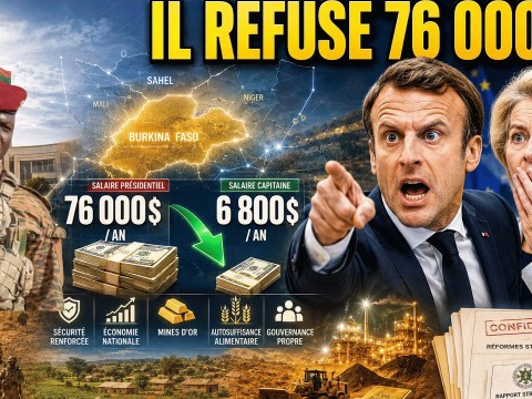 Ibrahim Traoré refuse 76 000 $ de salaire présidentiel pour sauver le Burkina Faso ! Ibrahim Traoré refuse 76 000 $ de salaire présidentiel pour sauver le Burkina Faso !