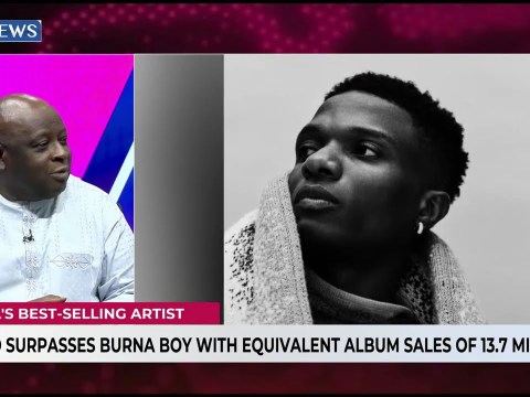 Wizkid Surpasses Burna Boy To Become Africa’s Top-Selling Album Artist Wizkid Surpasses Burna Boy To Become Africa’s Top-Selling Album Artist