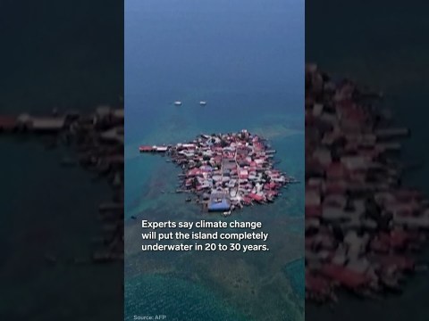 This tiny island will vanish under rising sea levels. #CartiSugtupu #Climate #Caribbean This tiny island will vanish under rising sea levels. #CartiSugtupu #Climate #Caribbean