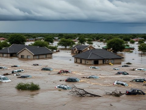 Chaos in South Africa! Giant Flooding Swept Away Homes in Kruger National Park Chaos in South Africa! Giant Flooding Swept Away Homes in Kruger National Park