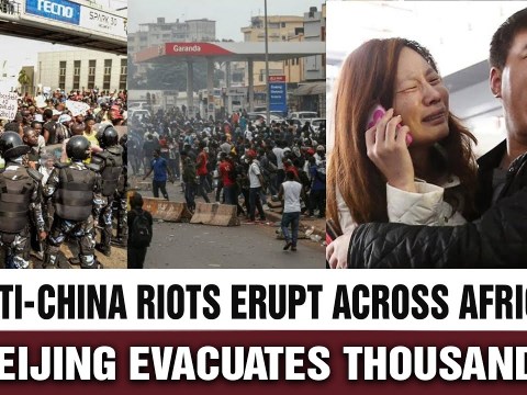 From Angola to South Africa: Anti-China Unrest Spreads Across Africa, Factories on Fire From Angola to South Africa: Anti-China Unrest Spreads Across Africa, Factories on Fire