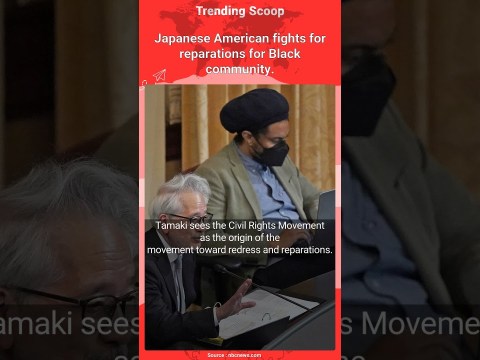 Japanese American fights for reparations for Black community. #Shorts #newsus #news Japanese American fights for reparations for Black community. #Shorts #newsus #news