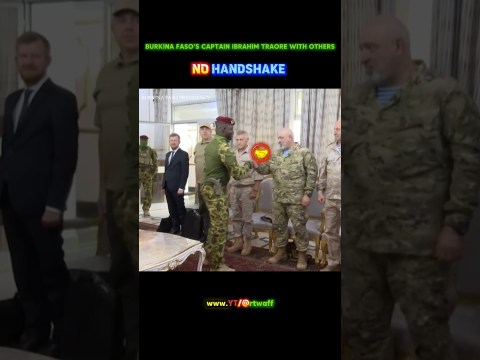 Ibrahim Traore No Handshake vs Putin Ibrahim Traore No Handshake vs Putin