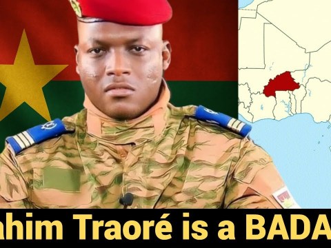 Ibrahim Traoré is a bad ass! Ibrahim Traoré is a bad ass!