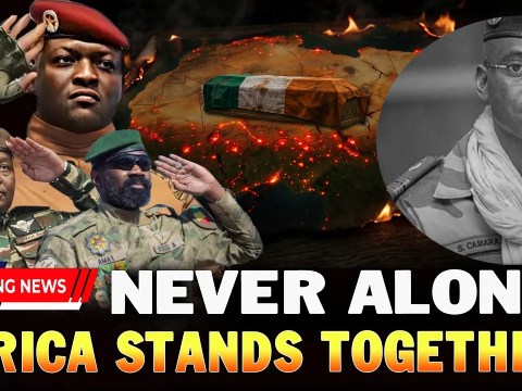 IBRAHIM TRAORE SHOCKS Africa After Sadio Camara’s Death — The Sahel Will Never Be the Same IBRAHIM TRAORE SHOCKS Africa After Sadio Camara’s Death — The Sahel Will Never Be the Same