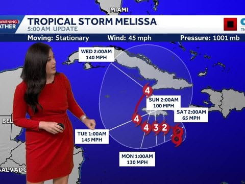 Tropical Storm Melissa to become major hurricane in Caribbean this weekend Tropical Storm Melissa to become major hurricane in Caribbean this weekend