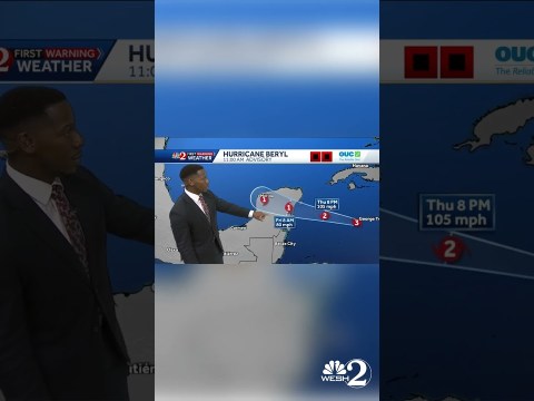 Hurricane Beryl now a Category 3 storm as it continues destructive path through Caribbean Hurricane Beryl now a Category 3 storm as it continues destructive path through Caribbean