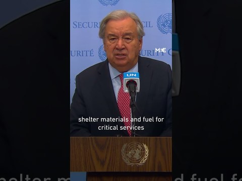 UN chief says US-Israeli backed Gaza aid operation is ‘inherently unsafe’ and ‘killing people’ UN chief says US-Israeli backed Gaza aid operation is ‘inherently unsafe’ and ‘killing people’