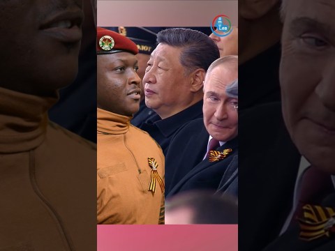 Président Ibrahim Traoré, Poutine, Xi au défilé du 9 mai, grande victoire russe! Président Ibrahim Traoré, Poutine, Xi au défilé du 9 mai, grande victoire russe!