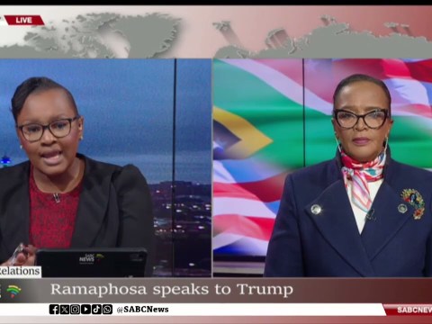 SA-US Relations | Ramaphosa speaks to Trump SA-US Relations | Ramaphosa speaks to Trump
