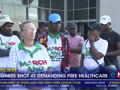 Foreigners shot at demanding free healthcare Foreigners shot at demanding free healthcare