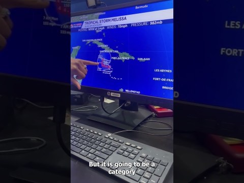 Tropical Storm Melissa is moving in the Caribbean Sea and could become a hurricane later today Tropical Storm Melissa is moving in the Caribbean Sea and could become a hurricane later today
