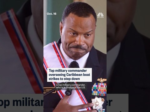 Top military commander overseeing Caribbean boat strikes to step down Top military commander overseeing Caribbean boat strikes to step down