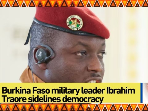 Burkina Faso military leader Ibrahim Traore sidelines democracy Burkina Faso military leader Ibrahim Traore sidelines democracy
