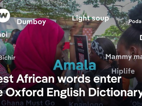 Oxford English Dictionary adds West African Words | DW News Oxford English Dictionary adds West African Words | DW News