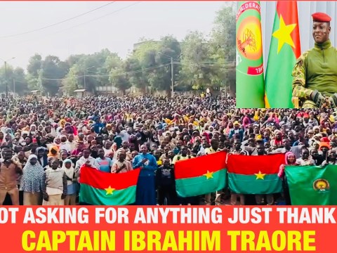 Amazing What Burkinabe Students Did For The President Captain Ibrahim Traore And His Government Amazing What Burkinabe Students Did For The President Captain Ibrahim Traore And His Government