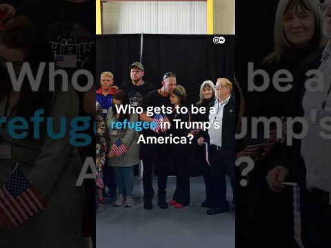 White South African ‘refugees’ arrive in US | DW News White South African ‘refugees’ arrive in US | DW News