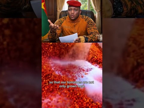 Captain Ibrahim Traoré’s Powerful Speech on Tomato Farming in Burkina Faso #ibrahimtraore Captain Ibrahim Traoré’s Powerful Speech on Tomato Farming in Burkina Faso #ibrahimtraore