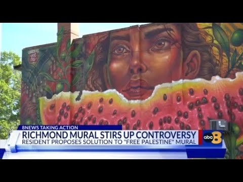 Debate over ‘Free Palestine’ mural in Richmond’s Northside leads to proposal for new design Debate over ‘Free Palestine’ mural in Richmond’s Northside leads to proposal for new design
