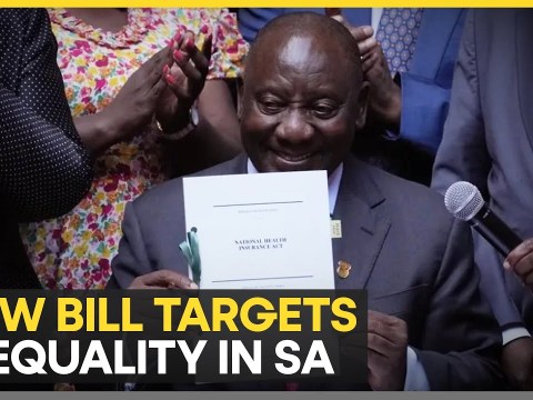 South Africa: DA Launches New Bill for Inclusive Economic Reform | WION South Africa: DA Launches New Bill for Inclusive Economic Reform | WION
