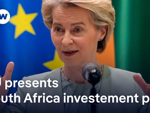EU announces to invest 5 billion Euros in South Africa | DW News EU announces to invest 5 billion Euros in South Africa | DW News