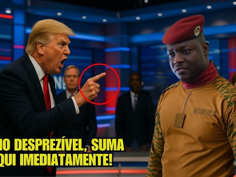 DONALD TRUMP zomba de IBRAHIM TRAORÉ ao vivo na TV… mas recebe uma RESPOSTA BRUTAL e FICA EM CHOQUE! DONALD TRUMP zomba de IBRAHIM TRAORÉ ao vivo na TV… mas recebe uma RESPOSTA BRUTAL e FICA EM CHOQUE!