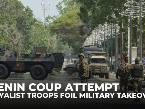 Coup attempt in Benin quelled by loyal armed forces, interior minister says Coup attempt in Benin quelled by loyal armed forces, interior minister says