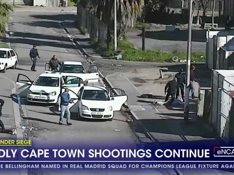 Gun violence continues to run rampant in Cape Town Gun violence continues to run rampant in Cape Town