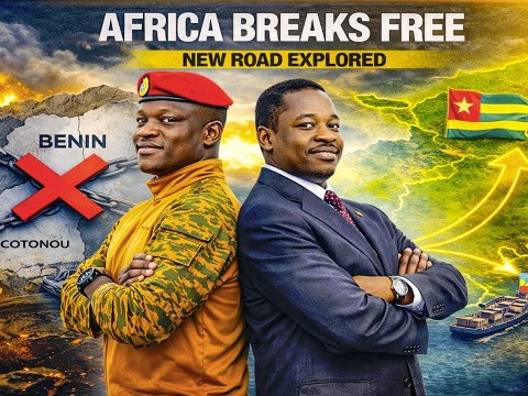 THE BLOCKADE has come to an end, Ibrahim Traore is making the SAHEL states Breaks Free through Togo THE BLOCKADE has come to an end, Ibrahim Traore is making the SAHEL states Breaks Free through Togo