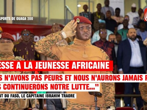 Adresse la Jeunesse : le Président Ibrahim TRAORE invite les jeunes à se départir de la lâcheté Adresse la Jeunesse : le Président Ibrahim TRAORE invite les jeunes à se départir de la lâcheté
