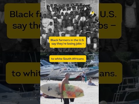 Black U.S. Farmers Call White South Africans on Visas ‘White Supremacy’ Black U.S. Farmers Call White South Africans on Visas ‘White Supremacy’
