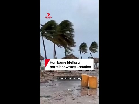 Hurricane Melissa barrels towards Jamaica Hurricane Melissa barrels towards Jamaica
