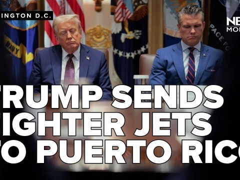 Trump sends fighter jets to Puerto Rico as Caribbean tensions boil Trump sends fighter jets to Puerto Rico as Caribbean tensions boil