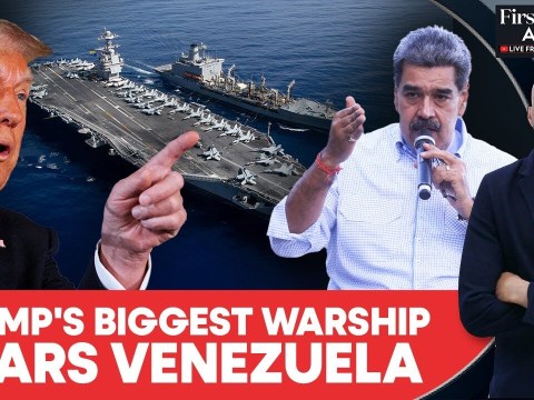 Trump Deploys Largest Warship to Caribbean as Tensions With Maduro Escalate | Firstpost America Trump Deploys Largest Warship to Caribbean as Tensions With Maduro Escalate | Firstpost America