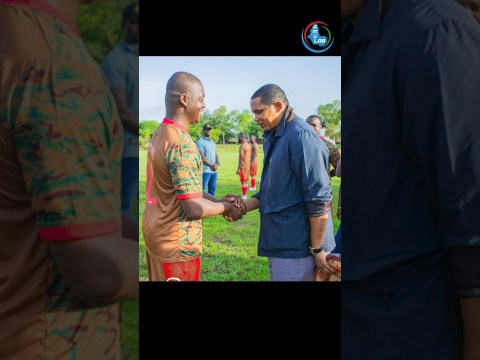 Ibrahim Traoré et Samuel Eto’o unis pour le foot africain! Ibrahim Traoré et Samuel Eto’o unis pour le foot africain!