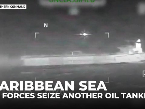 US seizes another oil tanker in Caribbean Sea ahead of Trump, Machado meeting US seizes another oil tanker in Caribbean Sea ahead of Trump, Machado meeting