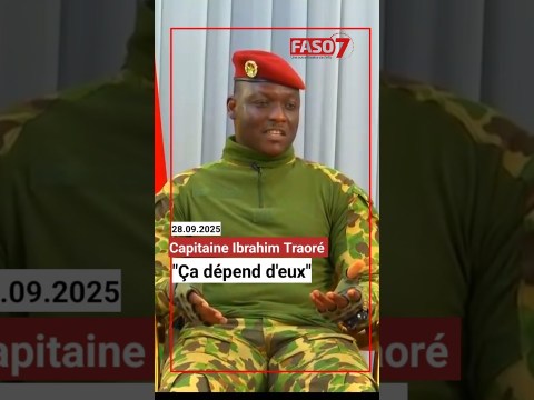 La balle est dans le camp de la Côte d’Ivoire, selon le Capitaine Ibrahim Traoré La balle est dans le camp de la Côte d’Ivoire, selon le Capitaine Ibrahim Traoré
