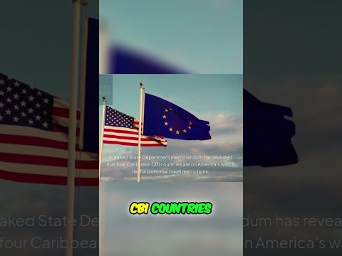 Caribbean CBI Countries on US Travel Watch List! Caribbean CBI Countries on US Travel Watch List!
